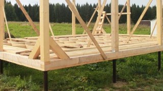 Сарай на винтовых сваях или хозблок на сваях Шарыпово цена от 2532 руб. / шт.